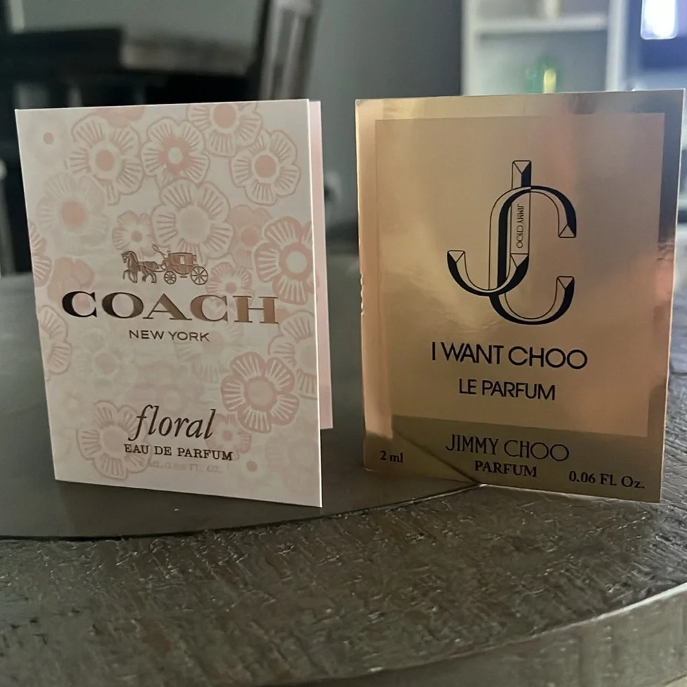 Jimmy Choo & Coach Perfumes-NWT